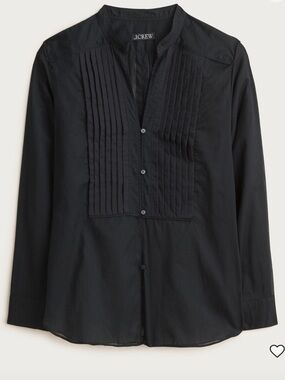 J. Crew Pintuck top in Cotton Voile